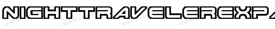 nighttravelerexpandital字体转换