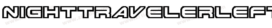 nighttravelerleft字体转换
