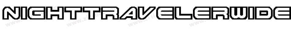 nighttravelerwideital字体转换