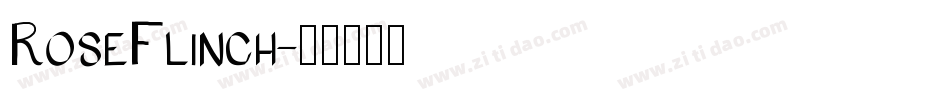 RoseFlinch字体转换