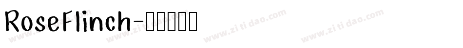 RoseFlinch字体转换