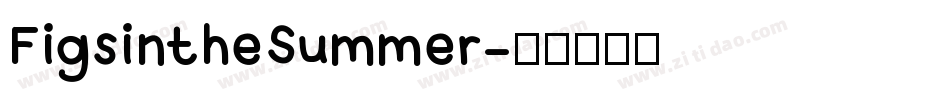 FigsintheSummer字体转换