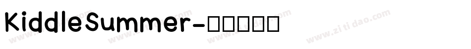 KiddleSummer字体转换