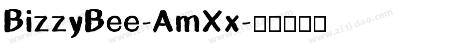 BizzyBee-AmXx字体转换