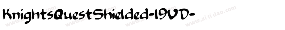 KnightsQuestShielded-l9VD字体转换