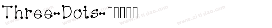 Three-Dots字体转换