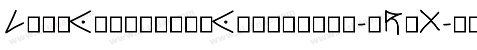 LikeCockatoosCondensed-zRoX字体转换