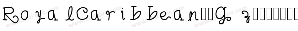 RoyalCaribbean-7Gz4字体转换
