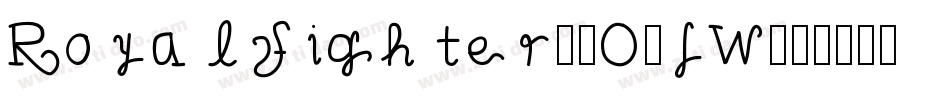 RoyalFighter-2O7JW字体转换