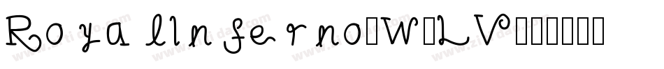 RoyalInferno-W0LV字体转换