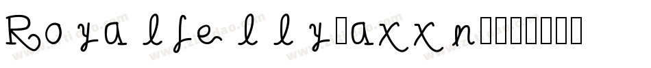 RoyalJelly-axxn5字体转换