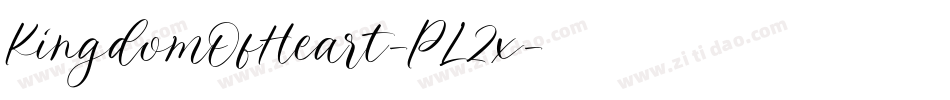 KingdomOfHeart-PL2x字体转换