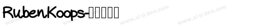 RubenKoops字体转换