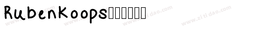 RubenKoops字体转换