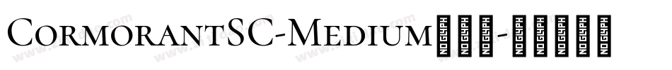 CormorantSC-Medium手机版字体转换