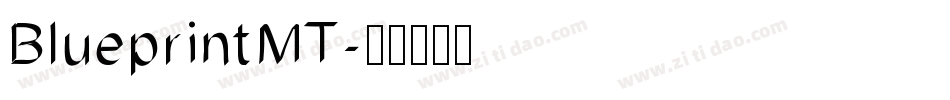 BlueprintMT字体转换