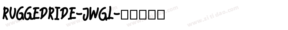 RuggedRide-jWGl字体转换