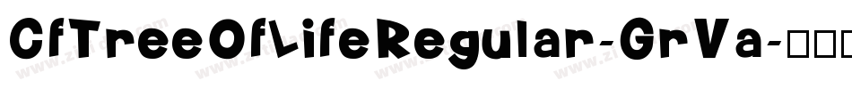 CfTreeOfLifeRegular-GrVa字体转换