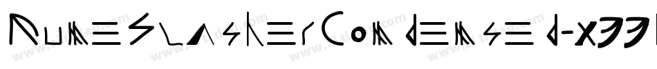 RuneSlasherCondensed-x33PV字体转换
