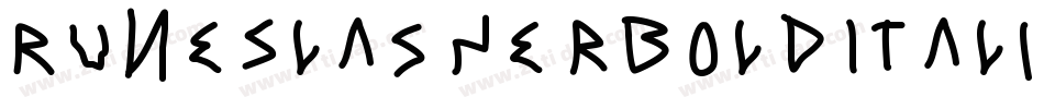 RuneSlasherBoldItalic-3zzjy字体转换