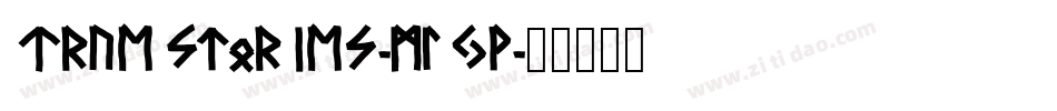 TrueStories-mlZv字体转换