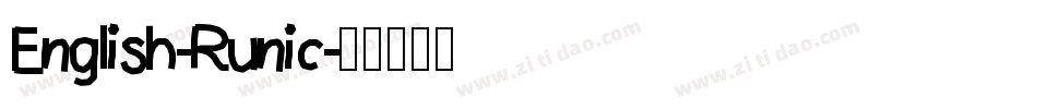English-Runic字体转换