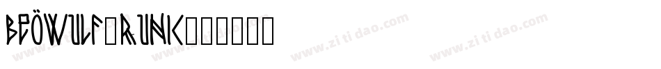 Beowulf-Runic字体转换
