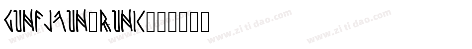 Gunfjaun-Runic字体转换