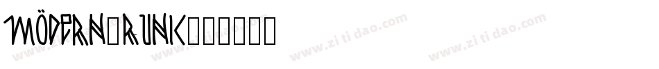 Modern-Runic字体转换