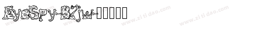 EyeSpy-B7jw字体转换