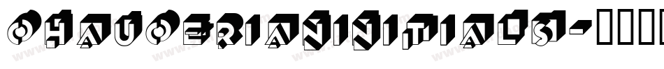 ChaucerianInitials字体转换
