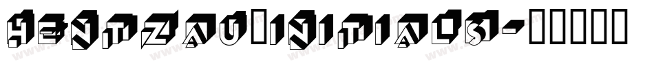 Hentzau_Initials字体转换