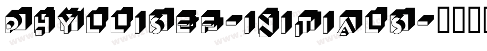 PhyllisEF-Initials字体转换