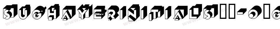SughayerInitials01-O9G6字体转换