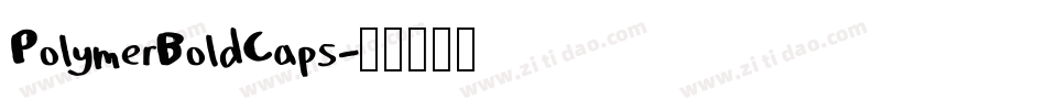 PolymerBoldCaps字体转换