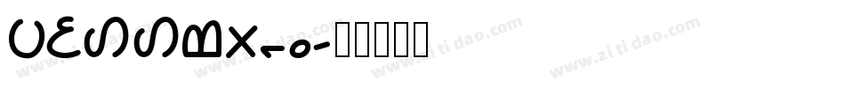 CMSSBX10字体转换