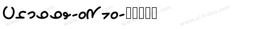 Chubby-oRvo字体转换