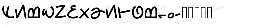 FZBENMXYZTGB10字体转换