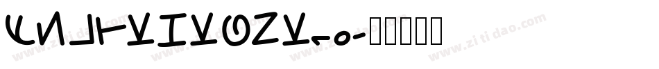 FZLTKHKGNK10字体转换