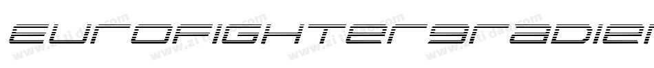 EurofighterGradientItalic-Va9x字体转换
