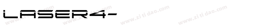LASER4字体转换