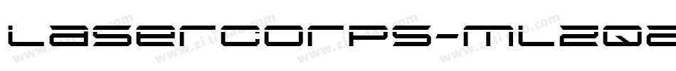 LaserCorps-mLZqa字体转换