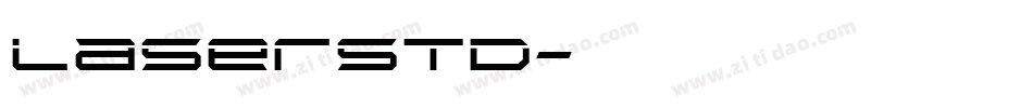 LaserStd字体转换