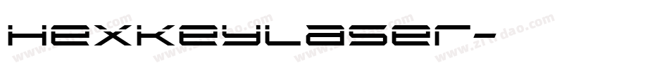 hexkeylaser字体转换