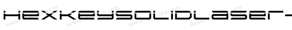 hexkeysolidlaser字体转换