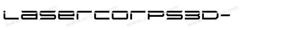 lasercorps3d字体转换