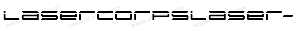 lasercorpslaser字体转换