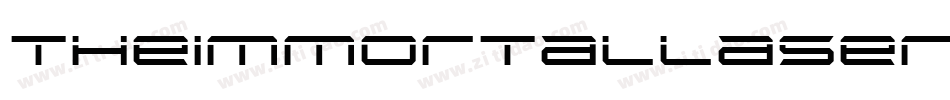 theimmortallaser字体转换