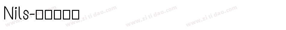 Nils字体转换