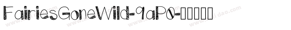 FairiesGoneWild-9aP0字体转换